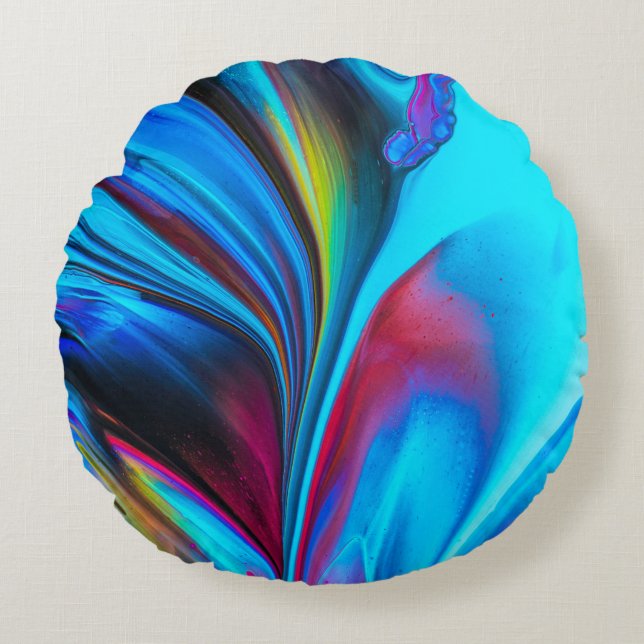 Round Throw Pillow (16") (Front)