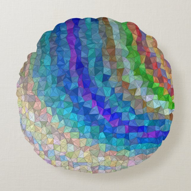 Round Throw Pillow (16") (Front)