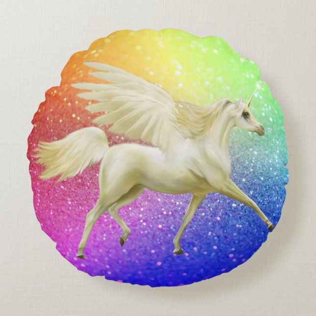 Round Throw Pillow (16") (Front)