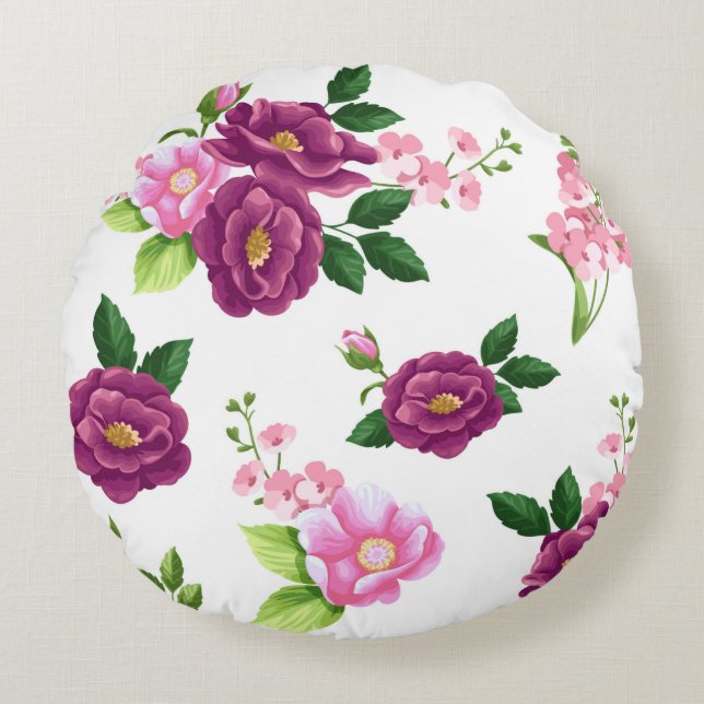  Round Throw Pillow (16") (Front)