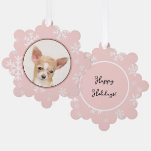 round tree decoration card