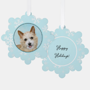 round tree decoration card