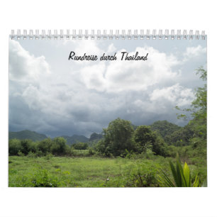Round trip through Thailand - 2020 Calendar