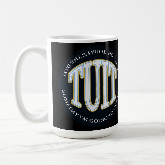 ROUND TUIT COFFEE MUG (Left)