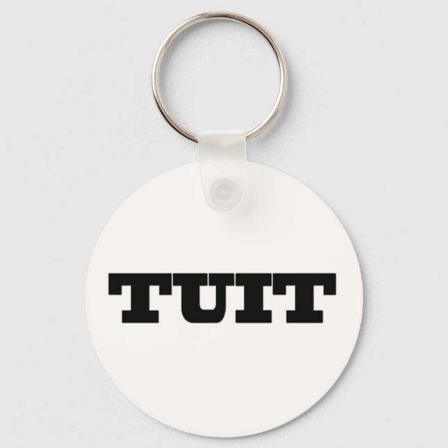 Round Tuit Key Ring (Front)