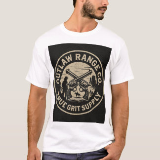 Round western style graphic T-Shirt