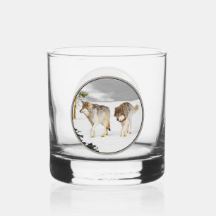 round whiskey glass