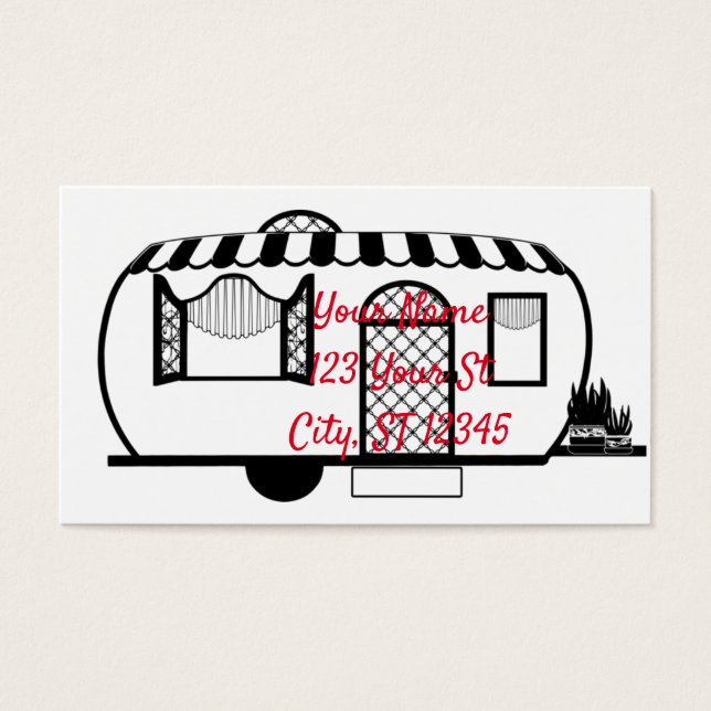 Rounded Caravan Trailer Thunder_Cove (Front)