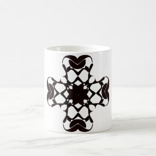ROUNDED CROSS COFFEE MUG