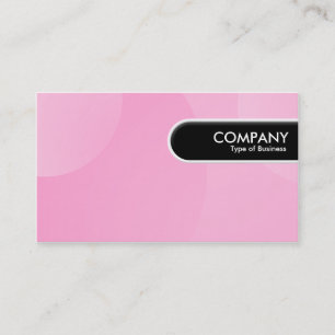 Rounded Edge Tag - Bubble Cloud Pink