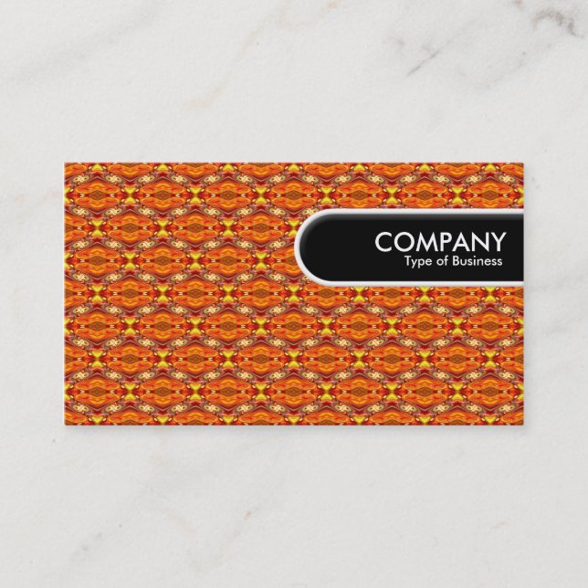 Rounded Edge Tag - Colourful Geometric 05 (Front)