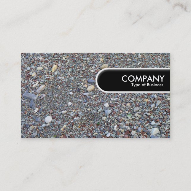 Rounded Edge Tag - Pebble Beach (Front)