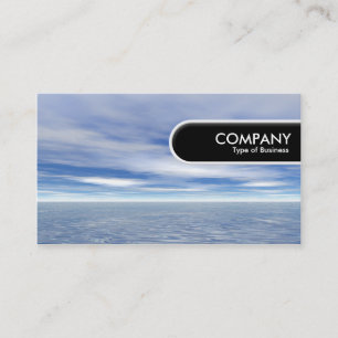 Rounded Edge Tag - Sea and Sky