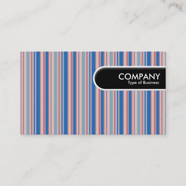 Rounded Edge Tag - Stripes 310515 (011) (Front)