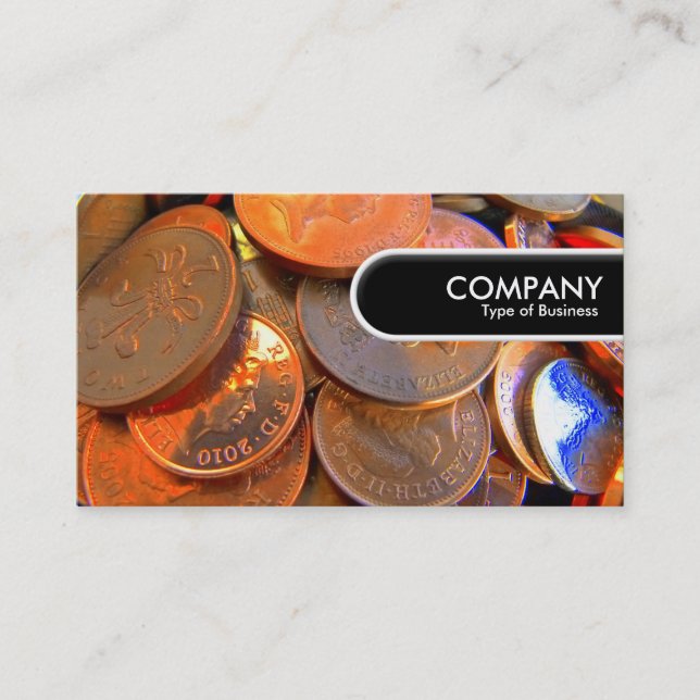 Rounded Edge Tag - The Colour of Money (Front)