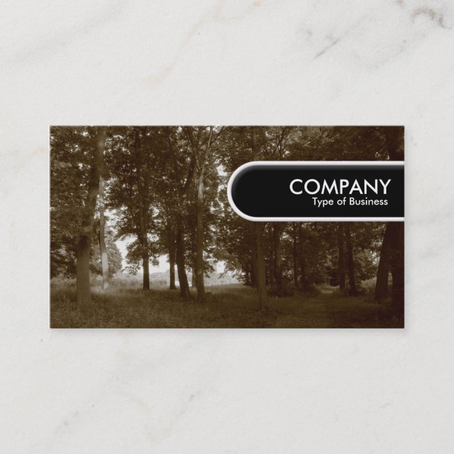 Rounded Edge Tag - Woods (Front)