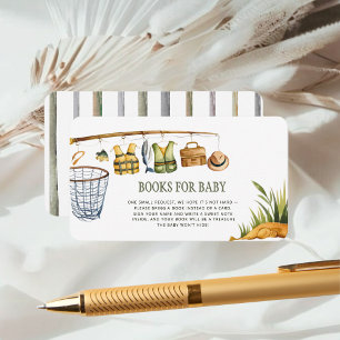 Rounded Reel Excited Fishing Books for Baby  Enclosure Card