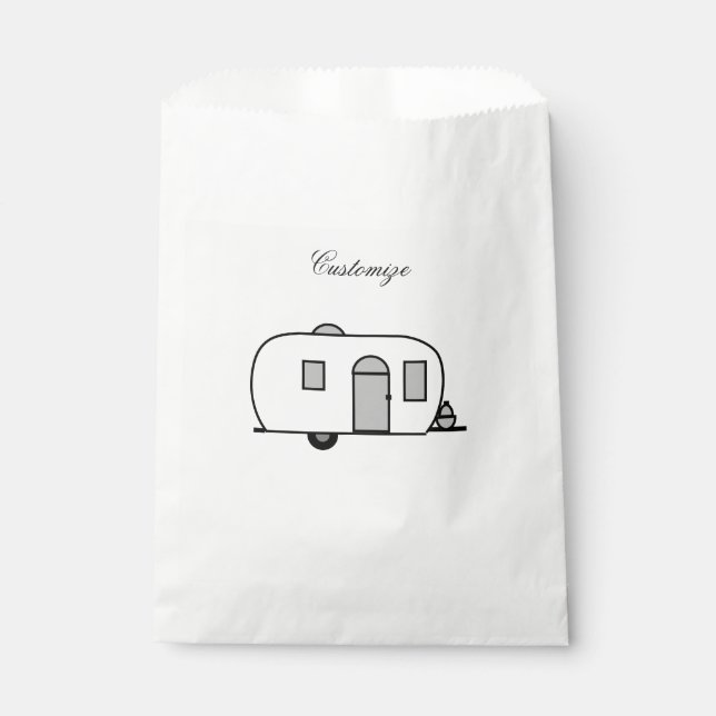 Rounded travel trailer Thunder_Cove Favour Bag (Front)