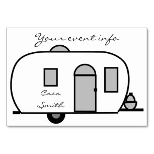 Rounded travel trailer Thunder_Cove Table Number