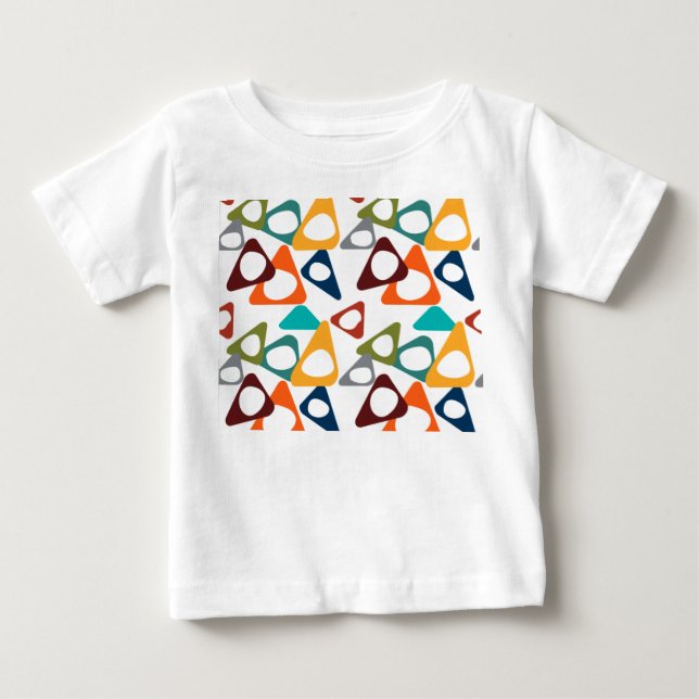 Rounded Triangles  Baby T-Shirt (Front)