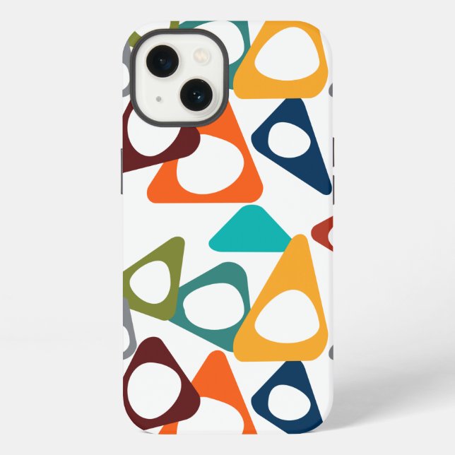 Rounded Triangles  Case-Mate iPhone Case (Back)