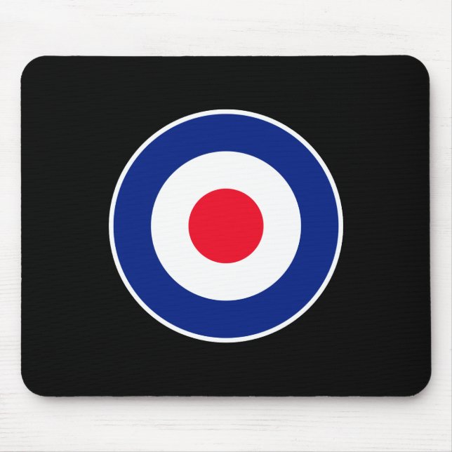 Roundel Classic Target Graphic Mouse Pad (Front)