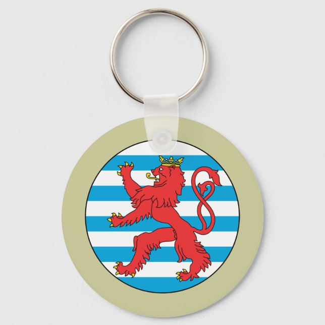Roundel Luxembourg, Luxembourg Key Ring (Front)