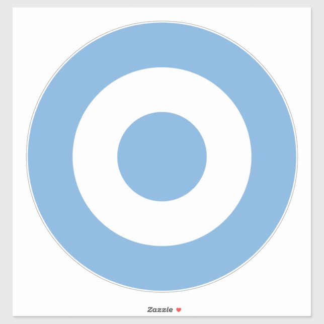 Roundel of Argentine Air Force Sticker (Sheet)
