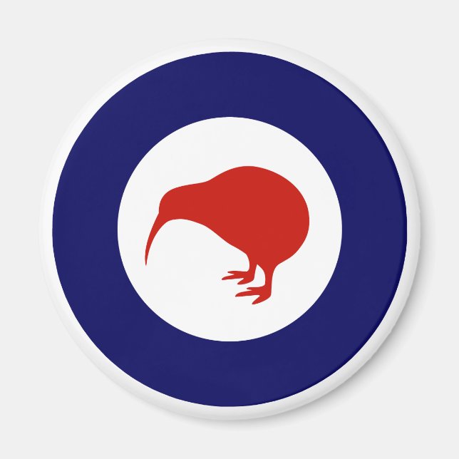 Roundel of New Zealand Magnet (Front)