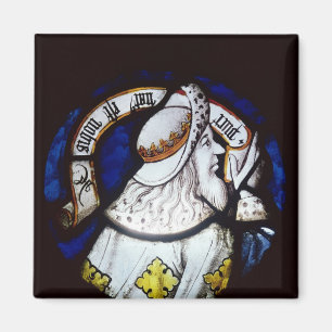 Roundel of the prophet Isaiah Magnet