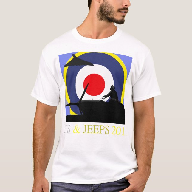 Roundel Tee Shirt British. (Front)