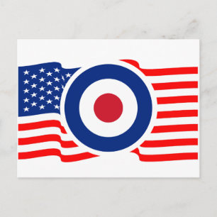 Roundel USA Target Graphic Postcard