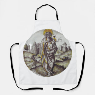 Roundel with Saint John The Baptist Apron