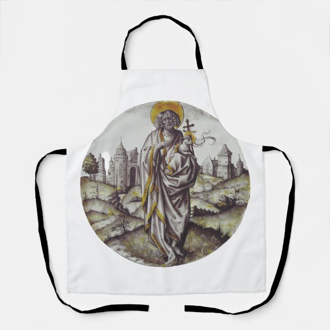 Roundel with Saint John The Baptist Apron (Front)
