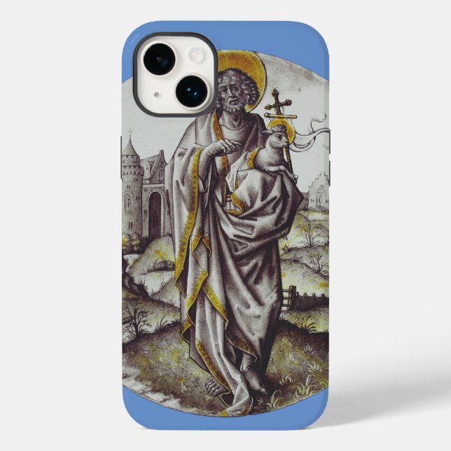 Roundel with Saint John The Baptist Case-Mate iPhone Case (Back)