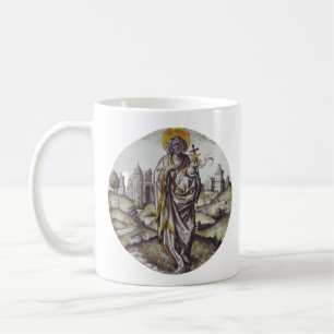 Roundel with Saint John The Baptist Coffee Mug