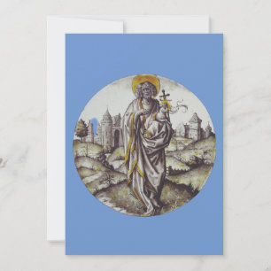 Roundel with Saint John The Baptist Invitation