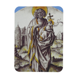Roundel with Saint John The Baptist Magnet
