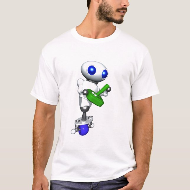 ROUNDER PLAYING VIDEOGAMES T-Shirt (Front)