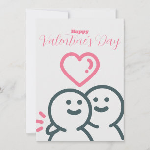 Roundhead Valentine's Day Holiday Card