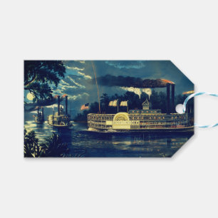 "Rounding a Bend" on the Mississippi: Gift Tags