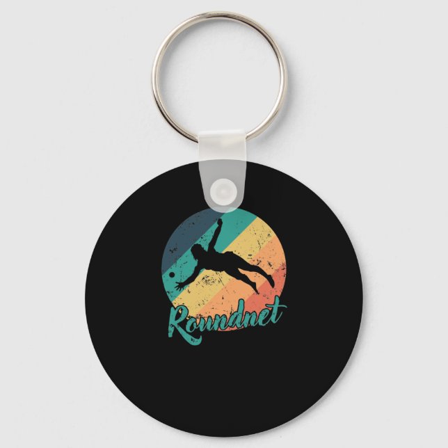 Roundnet Roundball Ballsport Freizeit Key Ring (Front)
