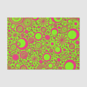 Rounds-Pink-Neon-TISSUE WRAPPING PAPER