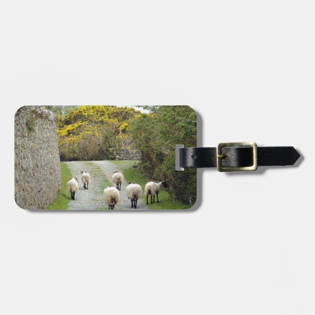 Roundstone Rush Hour Luggage Tag (Front Horizontal)