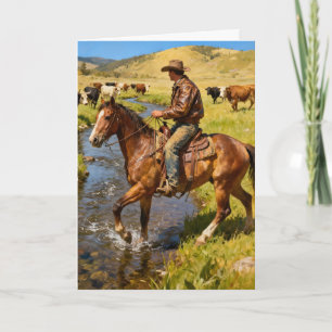 Roundup Birthday Card