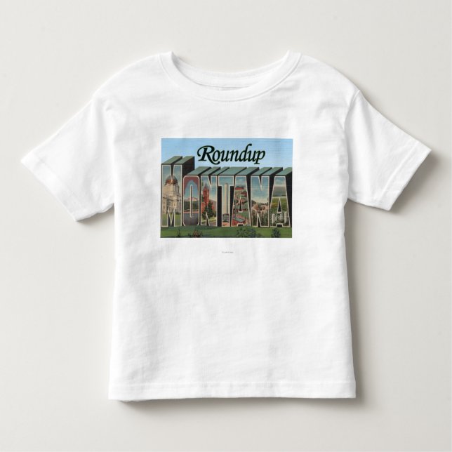 Roundup, Montana Toddler T-Shirt (Front)