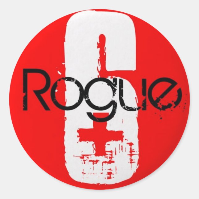 Roundy Classic Round Sticker