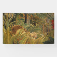 Rousseau Jungle Tropical Tiger Art