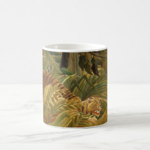Rousseau Jungle Tropical Tiger Art Coffee Mug