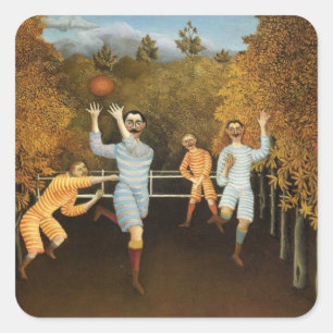 Rousseau’s Football Players stickers